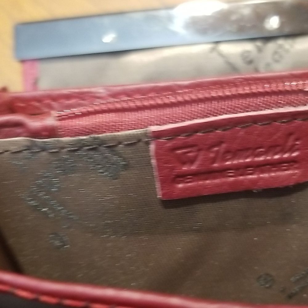 Temanli Genuine Leather Patchwork Wallet - Rainbo… - image 5